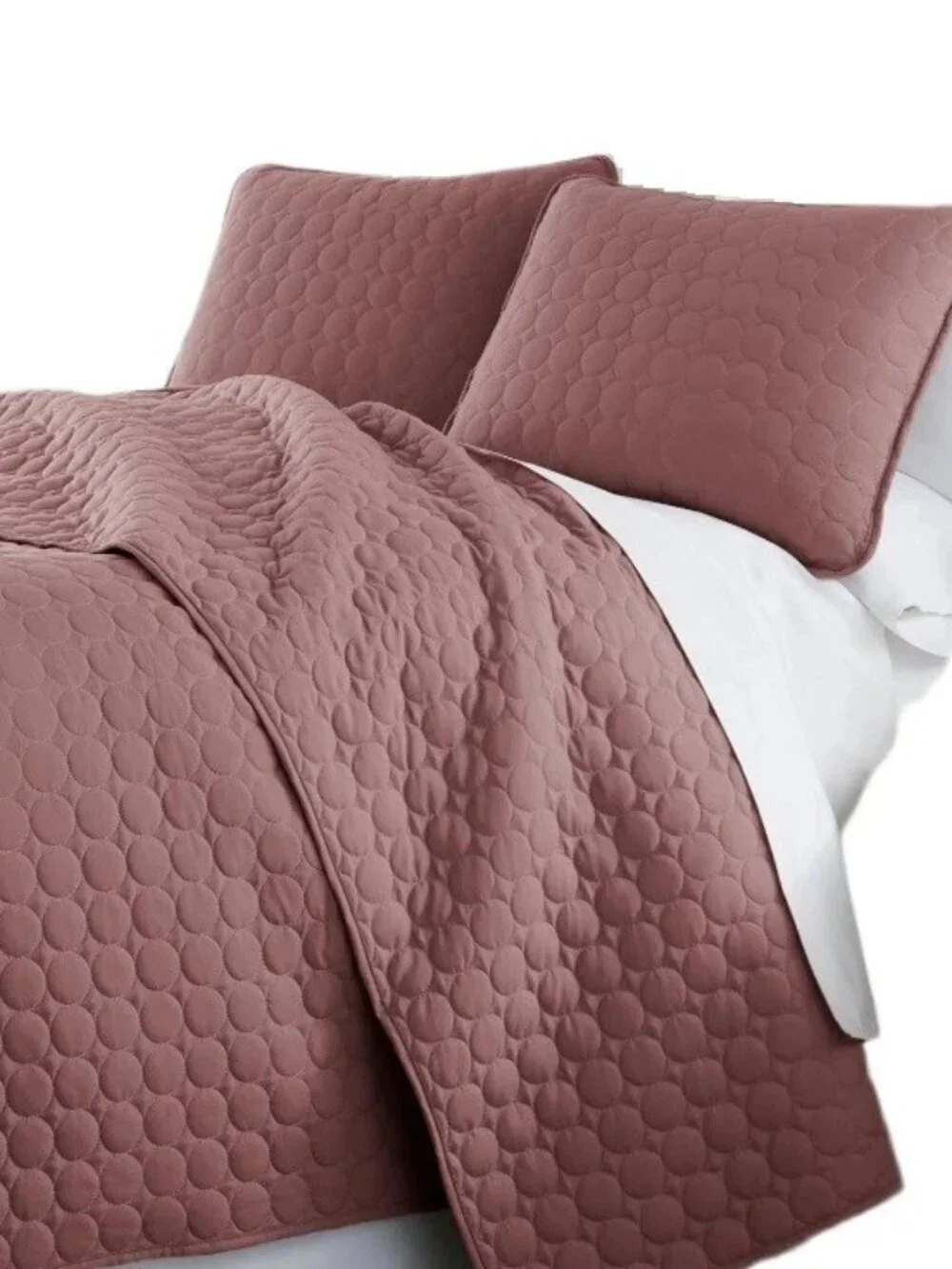 Southshore Ultra-Soft Lightweight Embroidered 3-Piece Quilt Set – Full/Queen